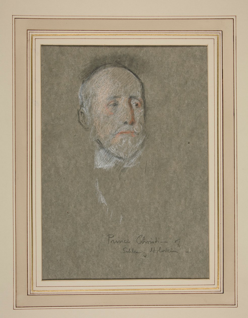 Krönung von Edward VII Porträt: Prinz Christian von Schleswig-Holstein von Edwin Austin Abbey