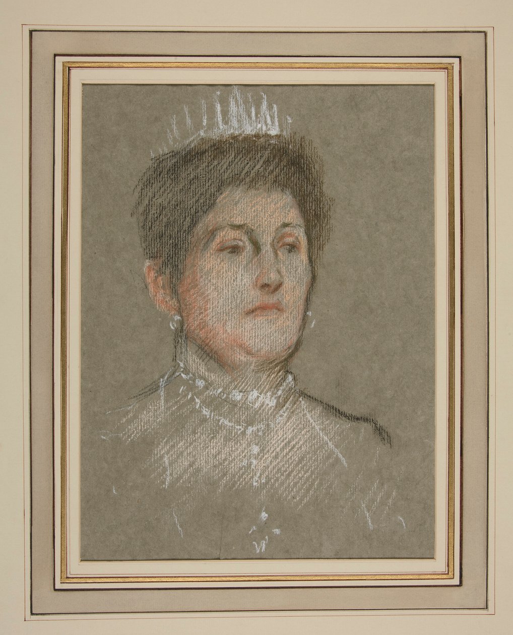 Krönung von Edward VII. Porträt: Prinzessin Beatrice von Battenberg von Edwin Austin Abbey