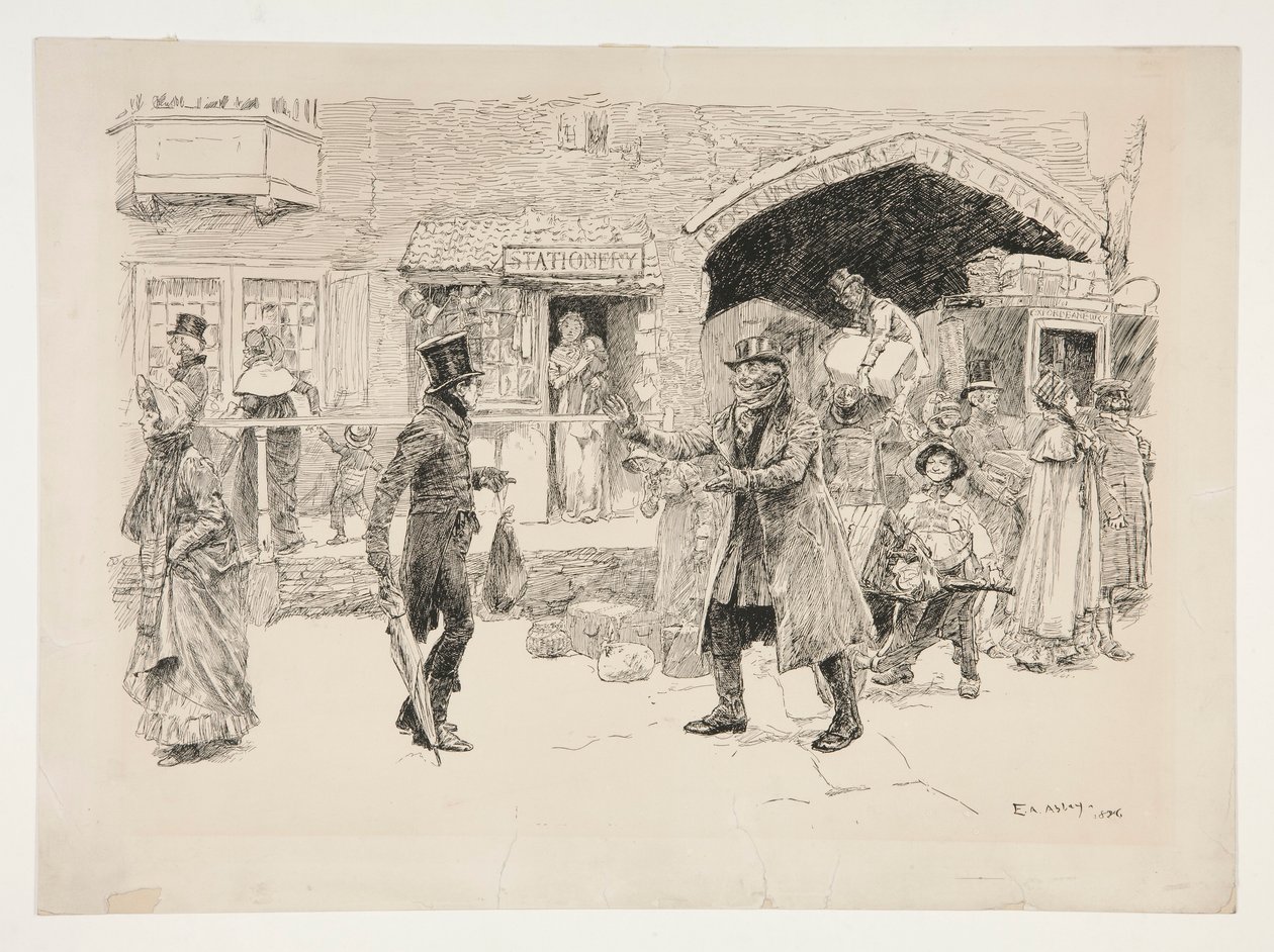 Die Rückkehr des Einheimischen von Edwin Austin Abbey