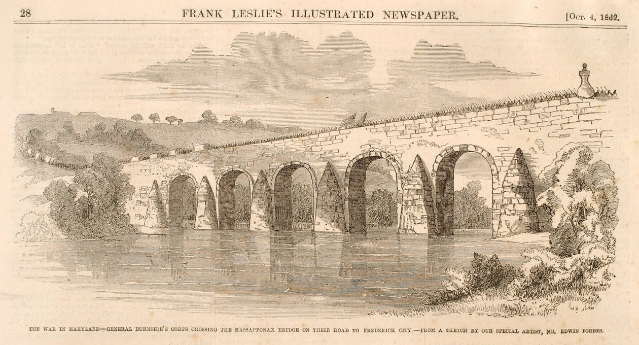 Der Krieg in Maryland, aus Frank Leslie