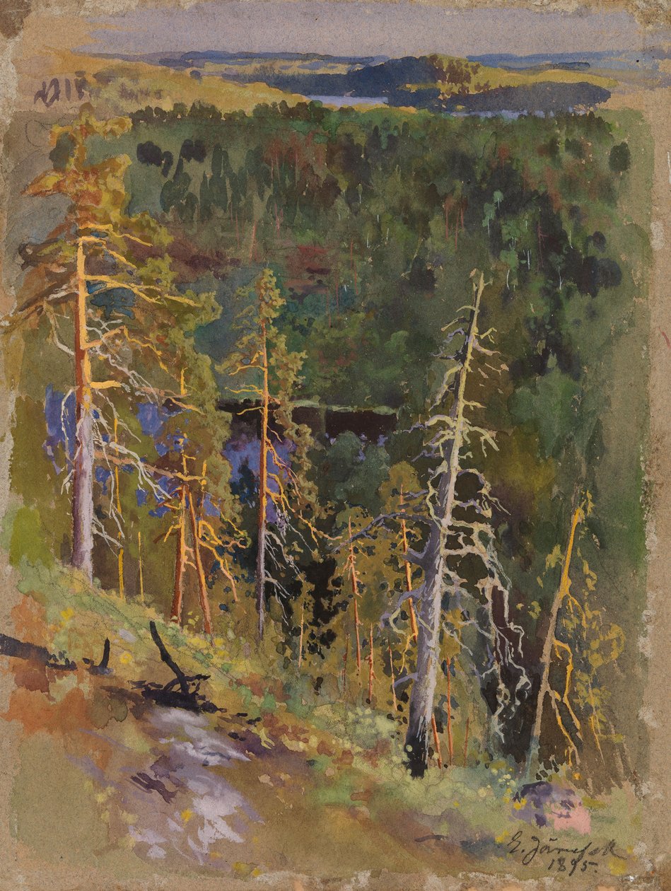 Waldlandschaft von Eero Järnefelt