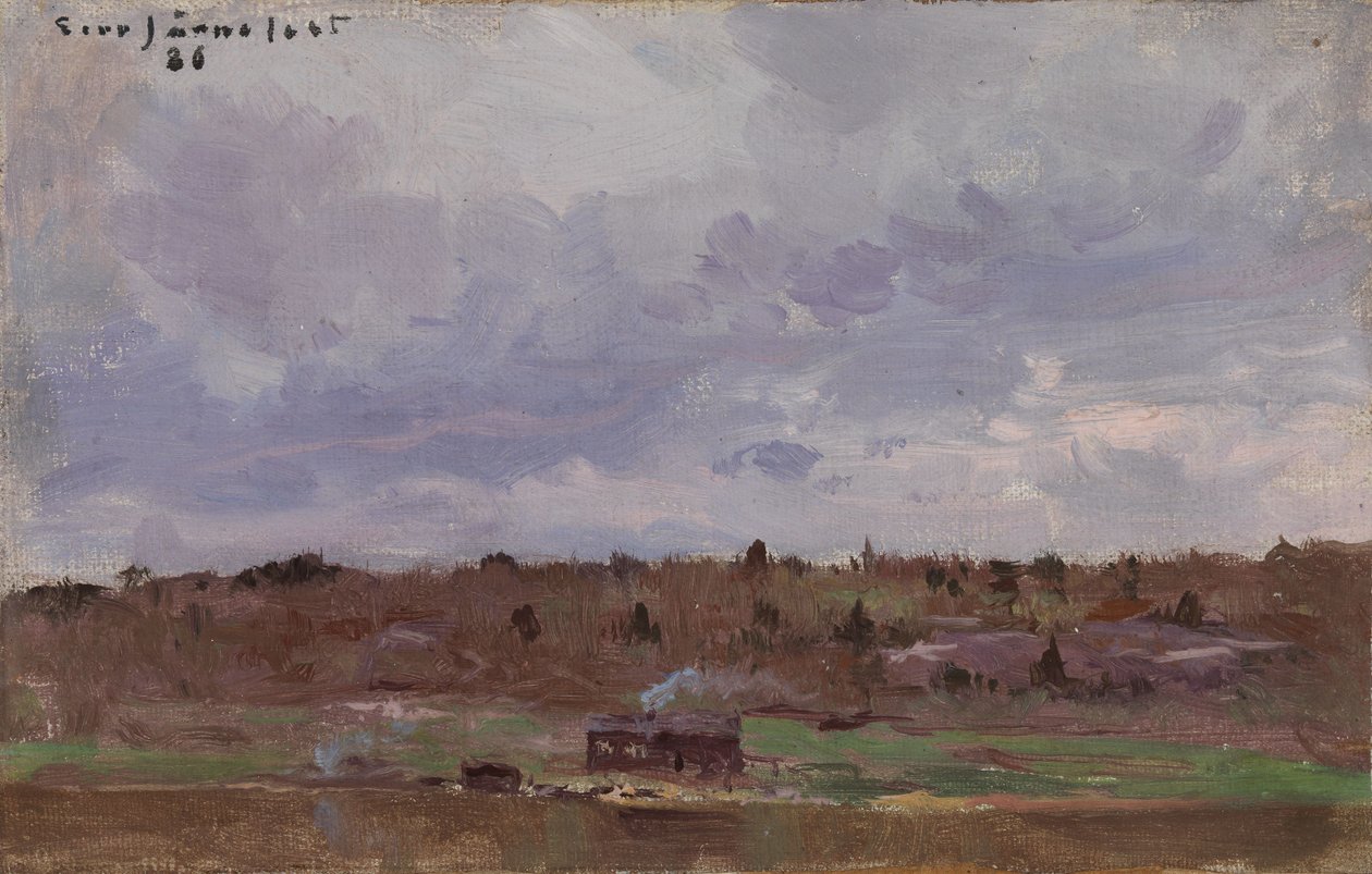 Landschaft mit Bauernhof von Eero Järnefelt