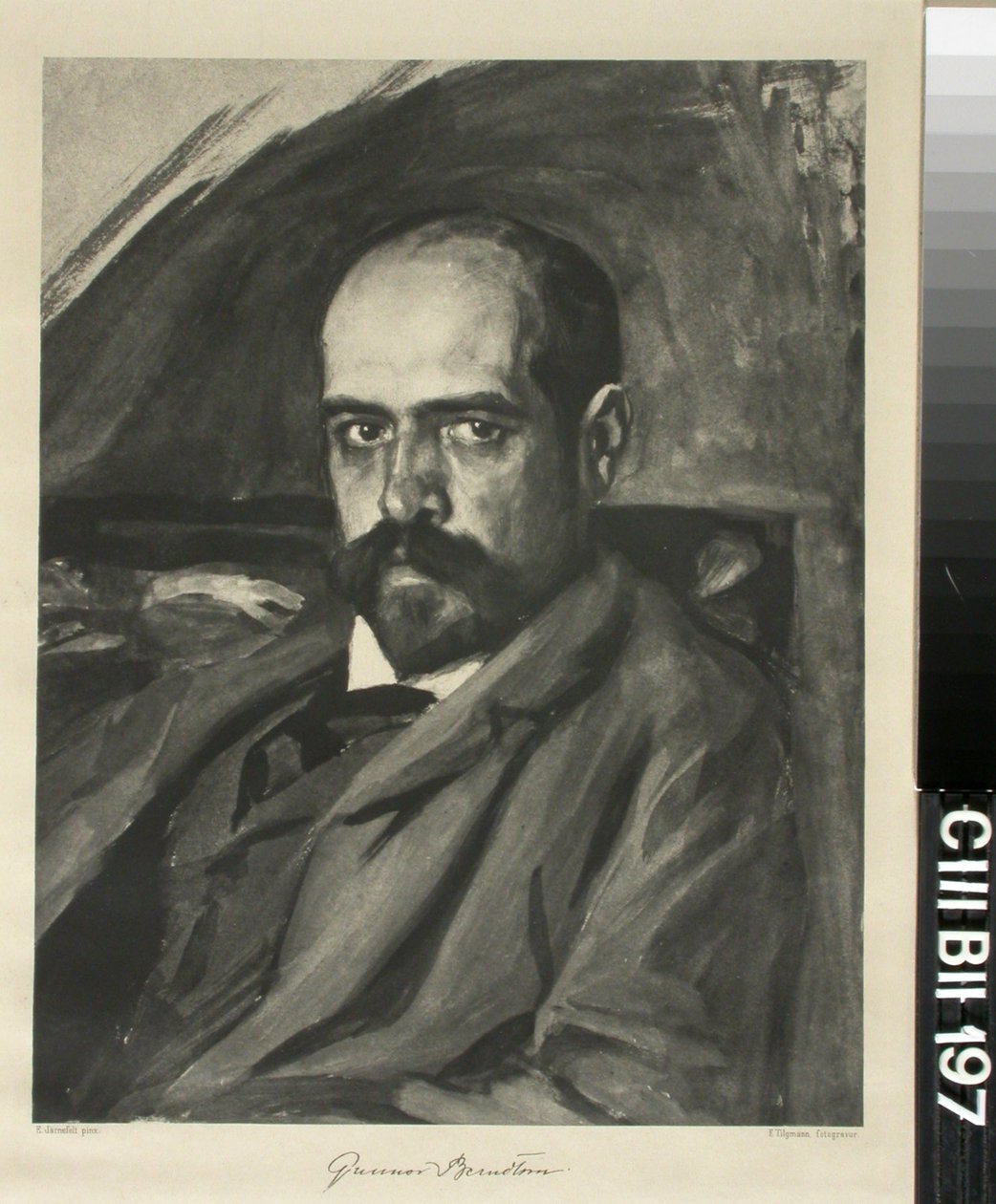 Porträt von Gunnar Berndtson von Eero Järnefelt