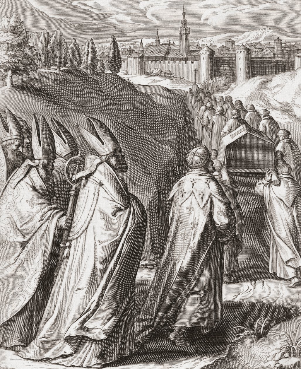 Trauerzug des Heiligen Thomas von Aquin von Egbert van Panderen