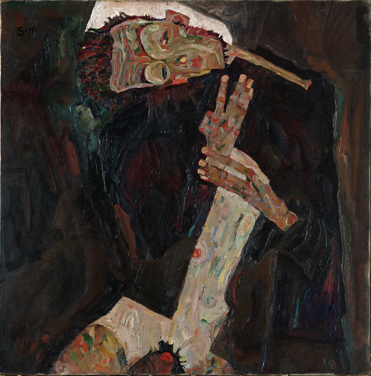 „Der Lyriker“ von Egon Schiele