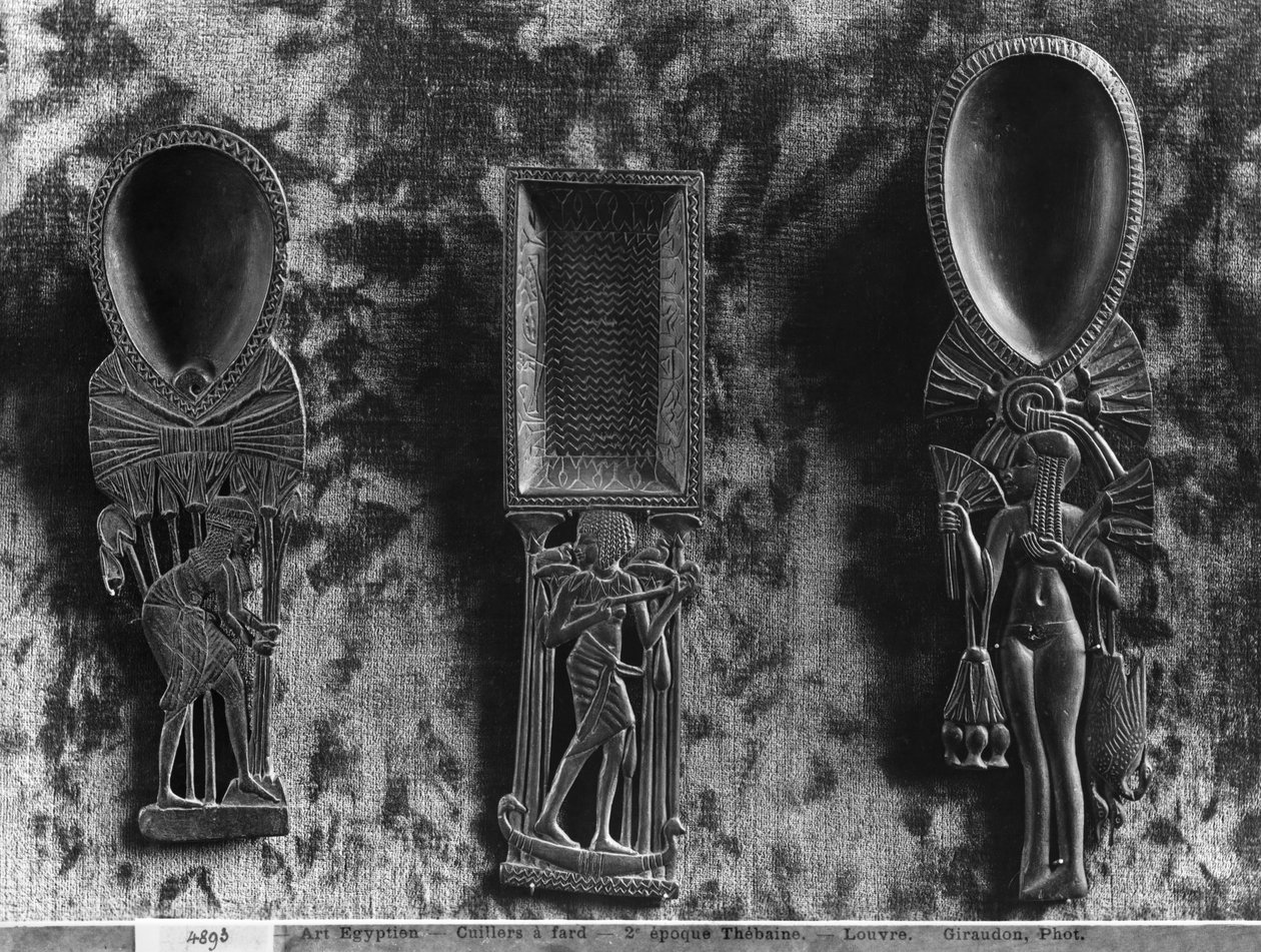 Schminklöffel, Neues Reich von Egyptian 18th Dynasty
