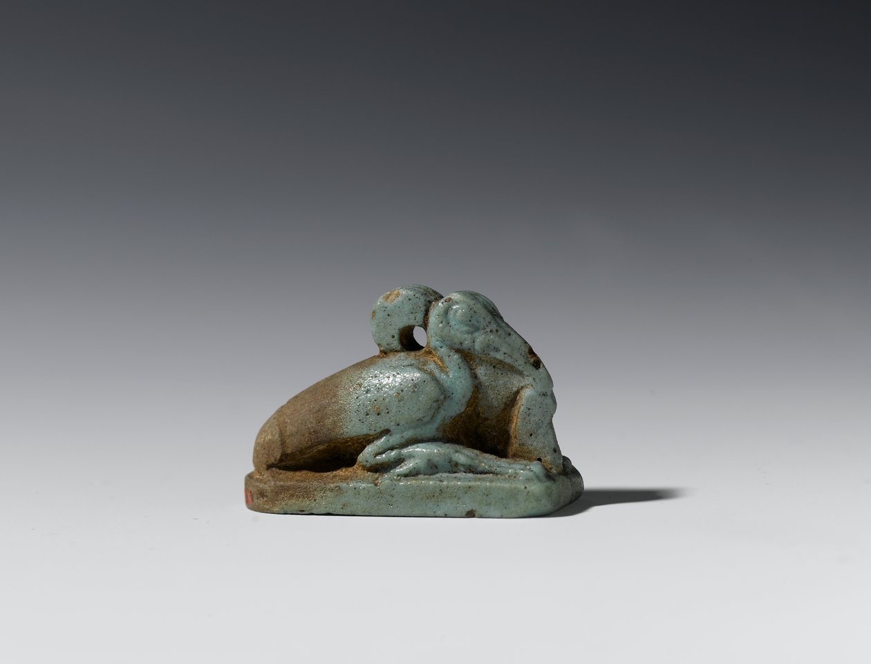 Kleine Figur eines Ibis, Spätzeit bis Ptolemäische Zeit, 664-30 v. Chr. von Egyptian