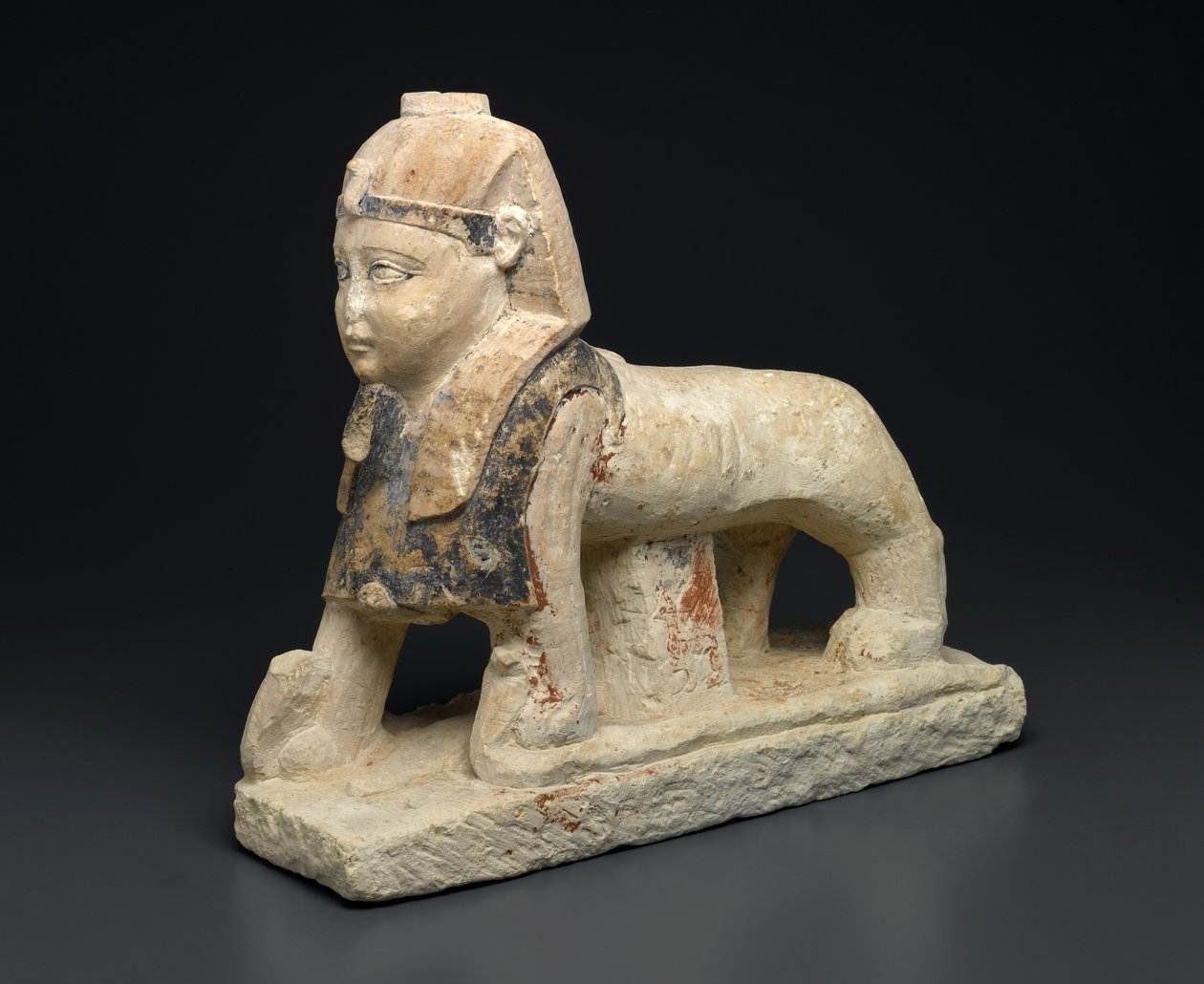 Der Gott Tutu als Sphinx, die auf Schlangen tritt von Egyptian