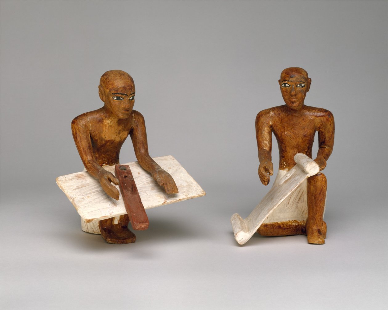 Schreiber im Modell-Getreidespeicher aus dem Grab von Meketre, ca. 1981–1975 v. Chr. von Egyptian 12th Dynasty