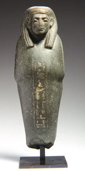 Ushabti-Figur für den Priester Ra-s-hetep-ib, Mittleres Reich, um 1950 v. Chr. von Egyptian 12th Dynasty