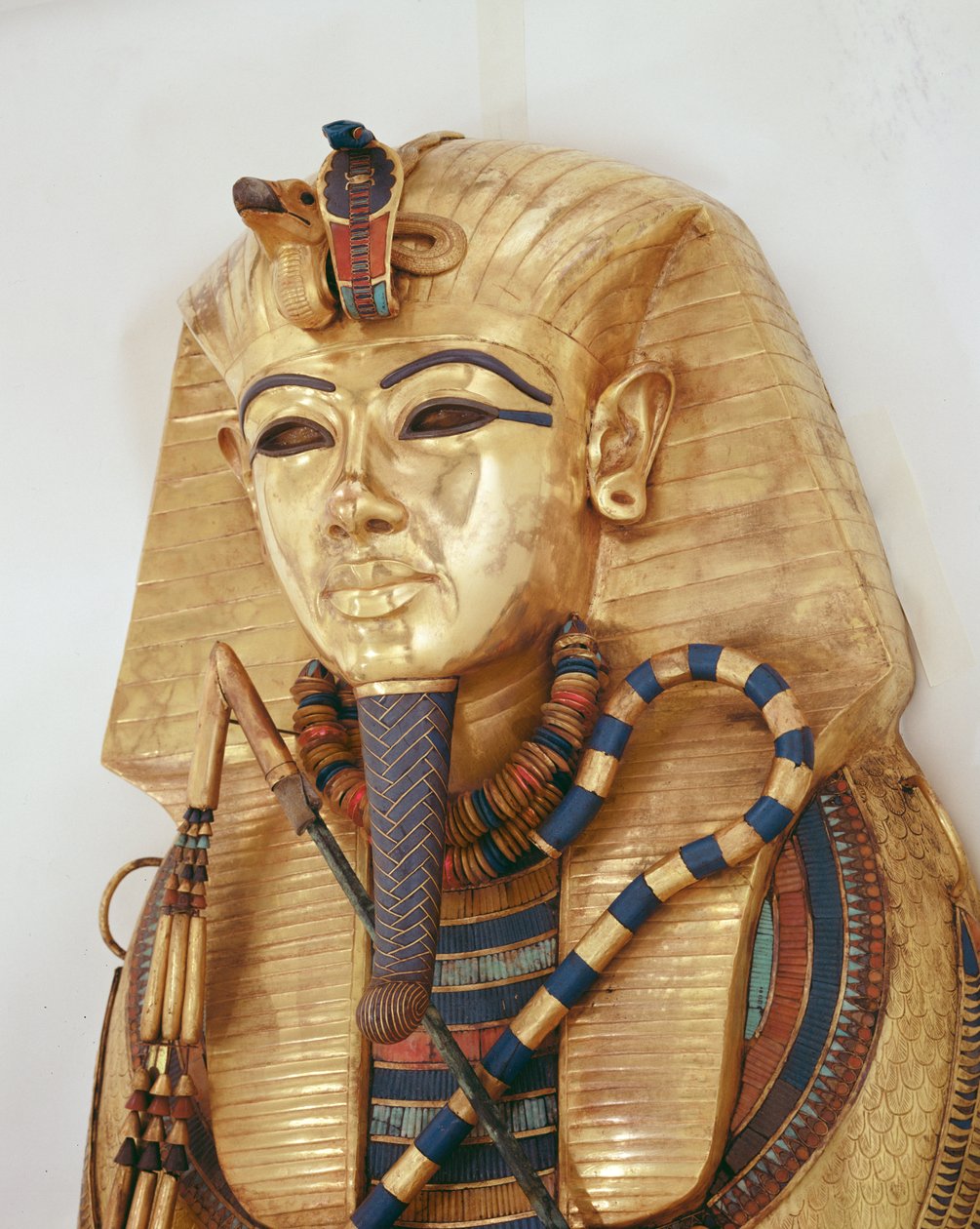Innerster Sarg des Königs, Grab von Tutanchamun (ca. 1370-1352 v. Chr.) Neues Reich von Egyptian 18th Dynasty