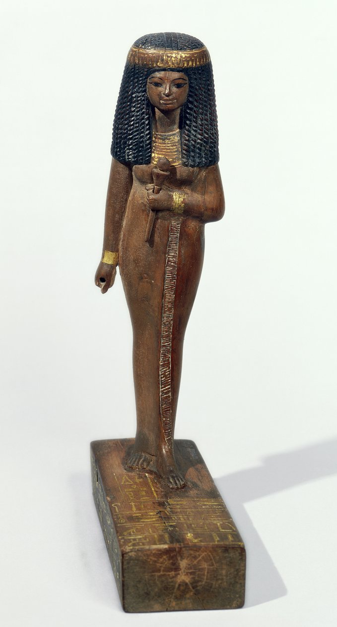 Statue der Dame Nay, Neues Reich von Egyptian 18th Dynasty