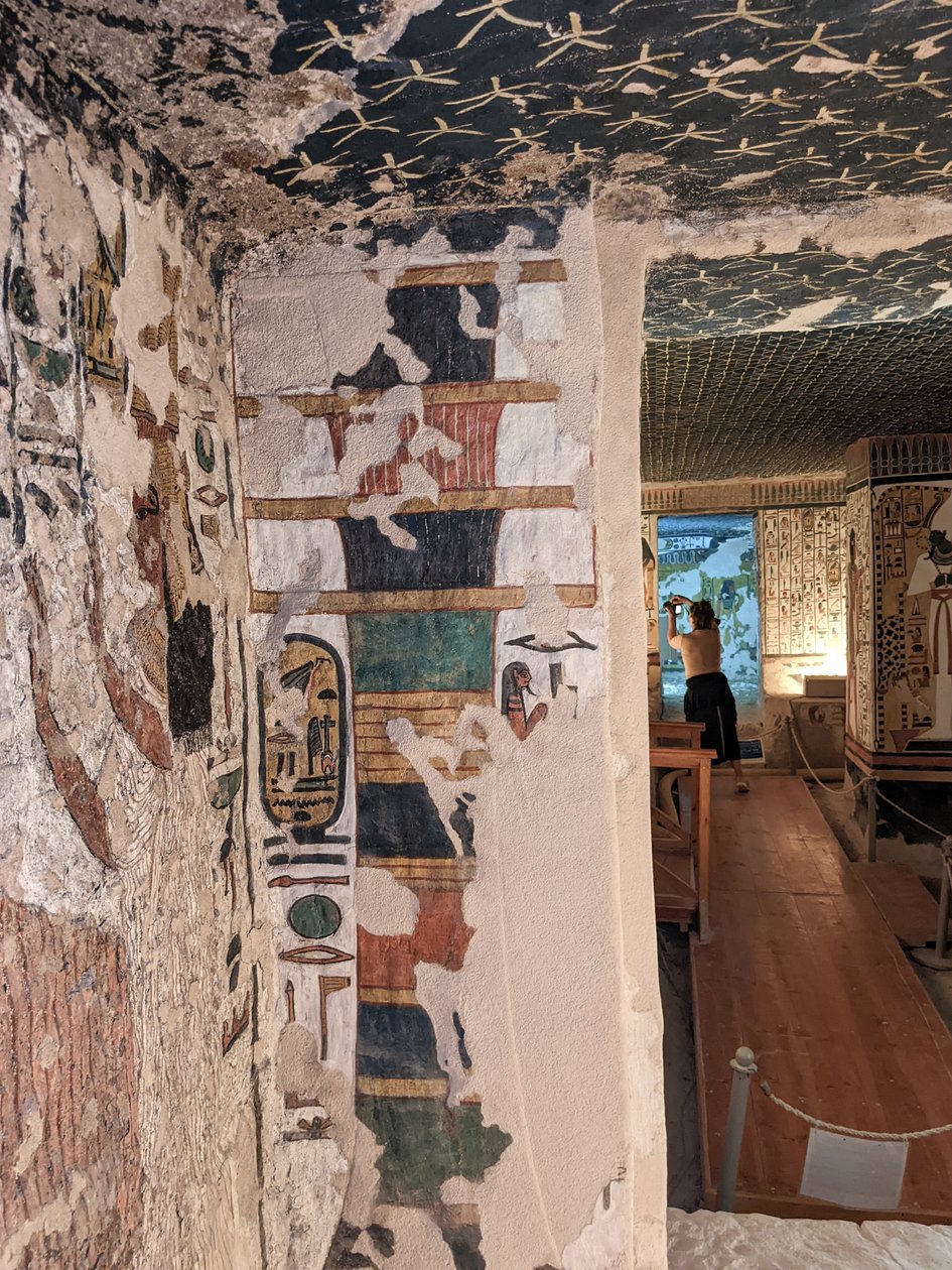 Tal der Königinnen, Grab von Nefertari von Egyptian 19th Dynasty