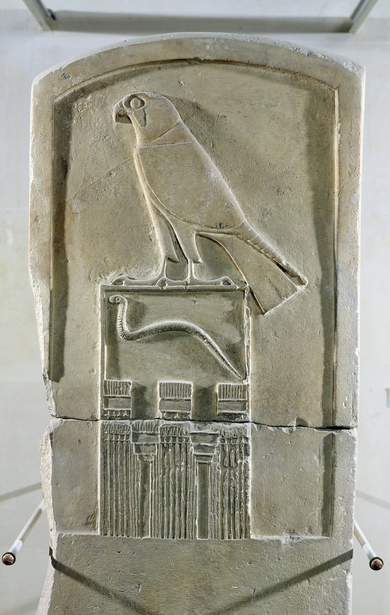 Stela des Schlangenkönigs, ca. 3000 v. Chr. von Egyptian 1st Dynasty