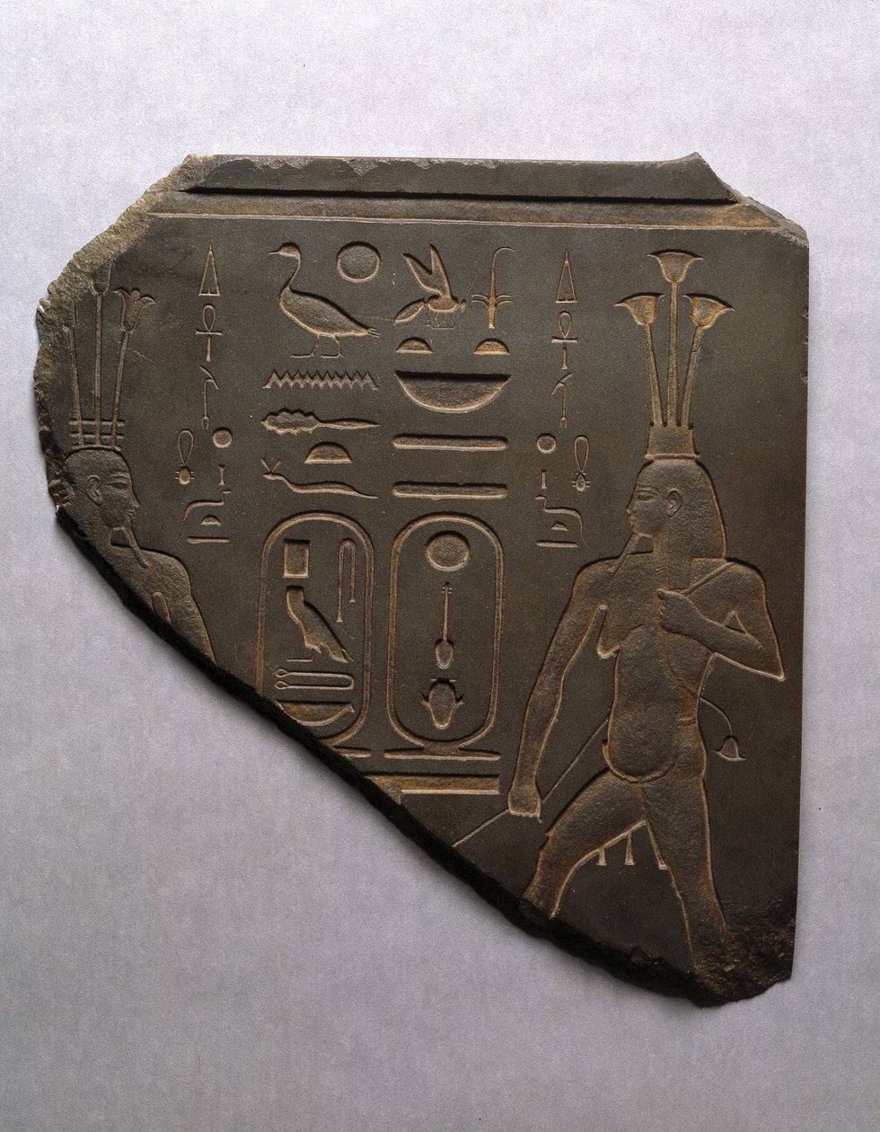 Der Nilgott Hapi bindet rituell Ober- und Unterägypten zusammen, 663-525 v. Chr. von Egyptian 26th Dynasty