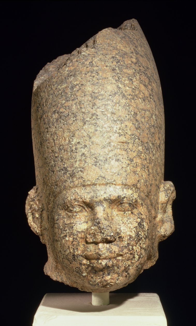 Kolossaler Kopf möglicherweise von König Khufu (Cheops), Altes Reich von Egyptian 4th Dynasty
