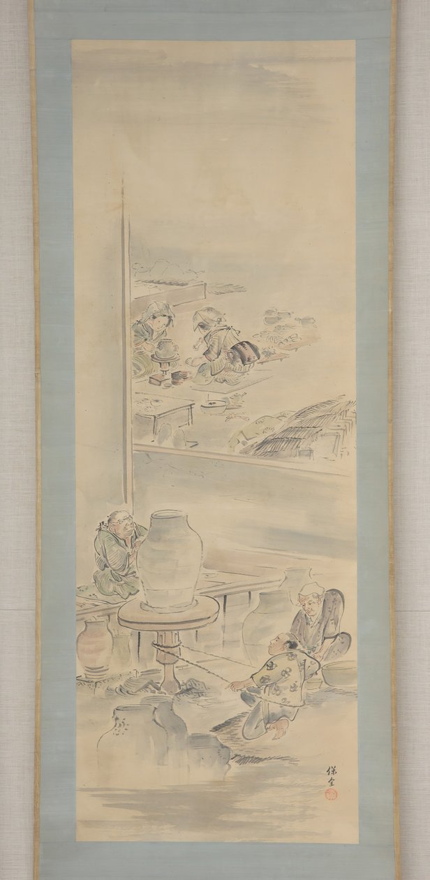 Keramikherstellung, erste Hälfte des 19. Jahrhunderts von Eiraku Hozen