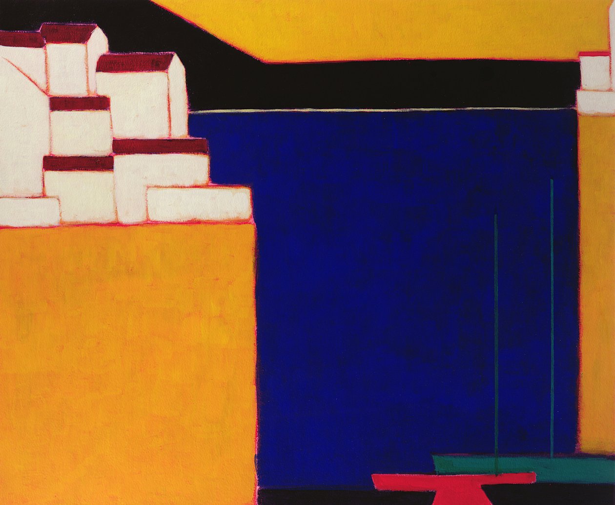 Mileai, Pelion, Griechenland, 1998 von Eithne Contemporary Artist Donne