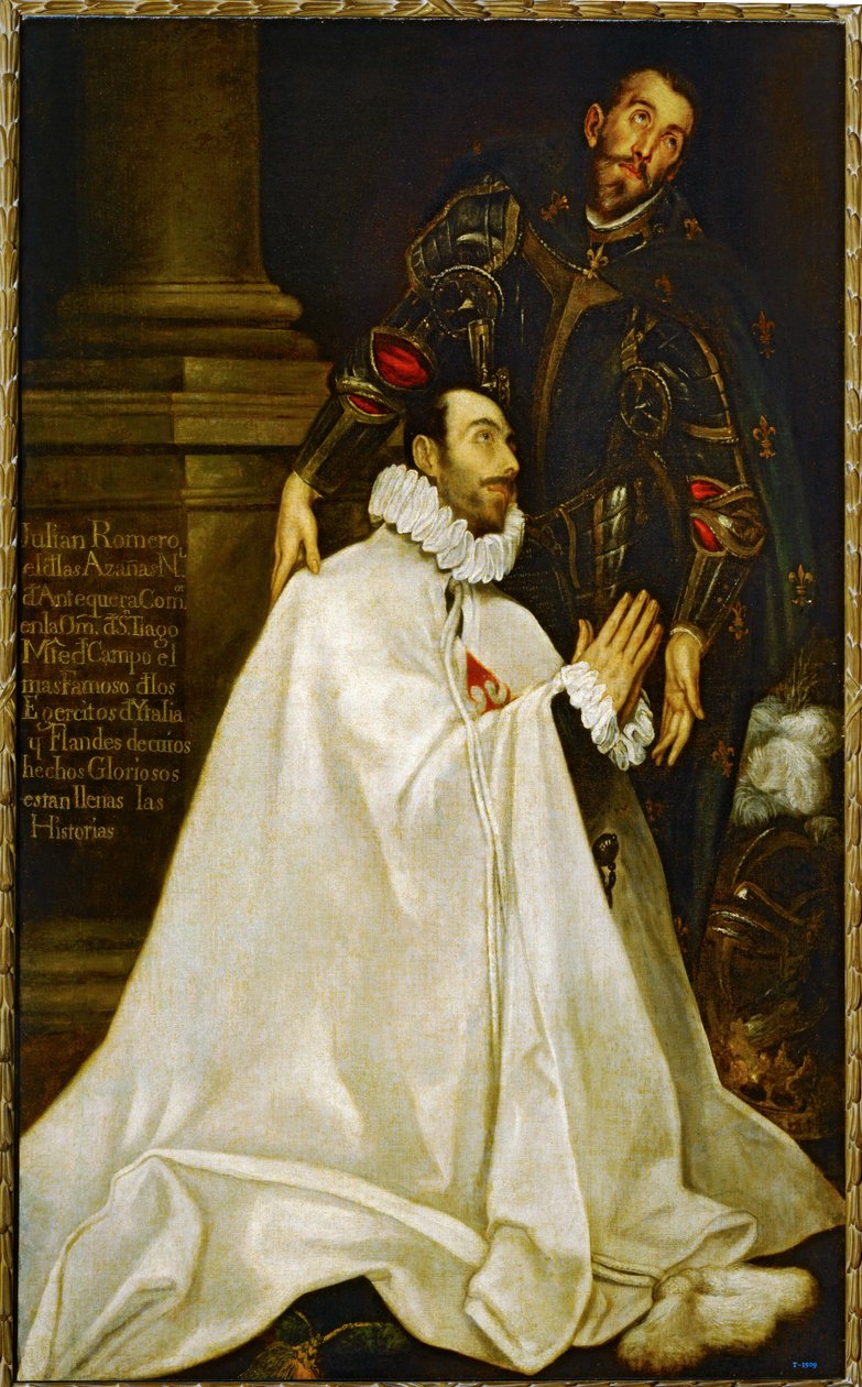 Julian Romero de las Azanas und Heiliger Julian von El (1541-1614) Greco