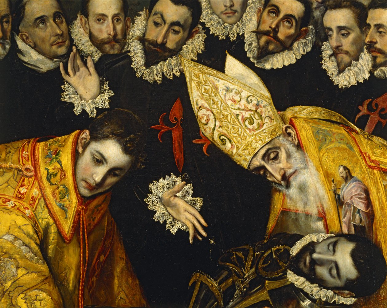 Das Begräbnis des Grafen von Orgaz von El (1541 1614) Greco