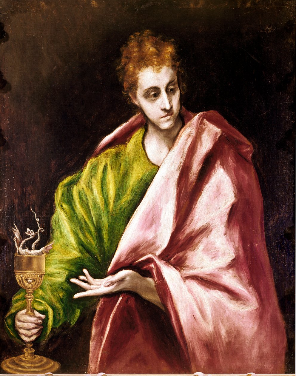 Apostolat der Kathedrale von Toledo: Der Apostel Johannes der Evangelist von El Greco