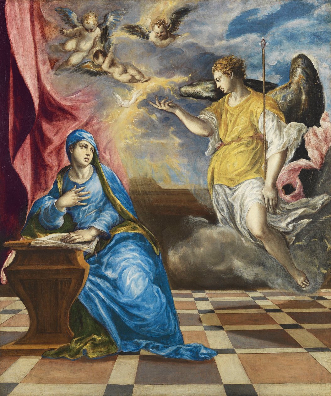 Verkündigung von El Greco