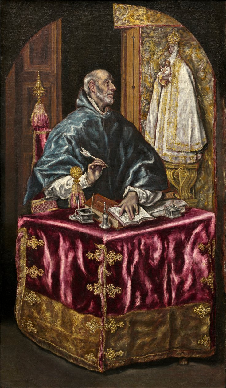 Der heilige Ildefonso von El Greco