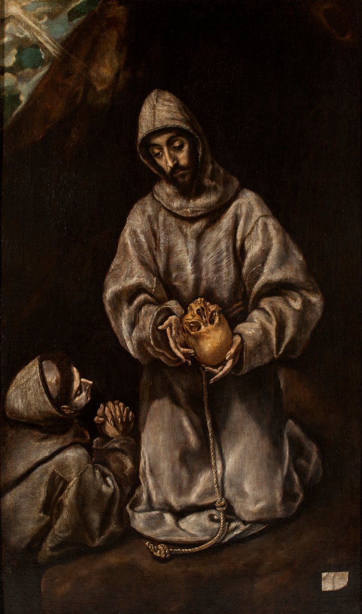 St. Franziskus und Bruder Rufus von El Greco