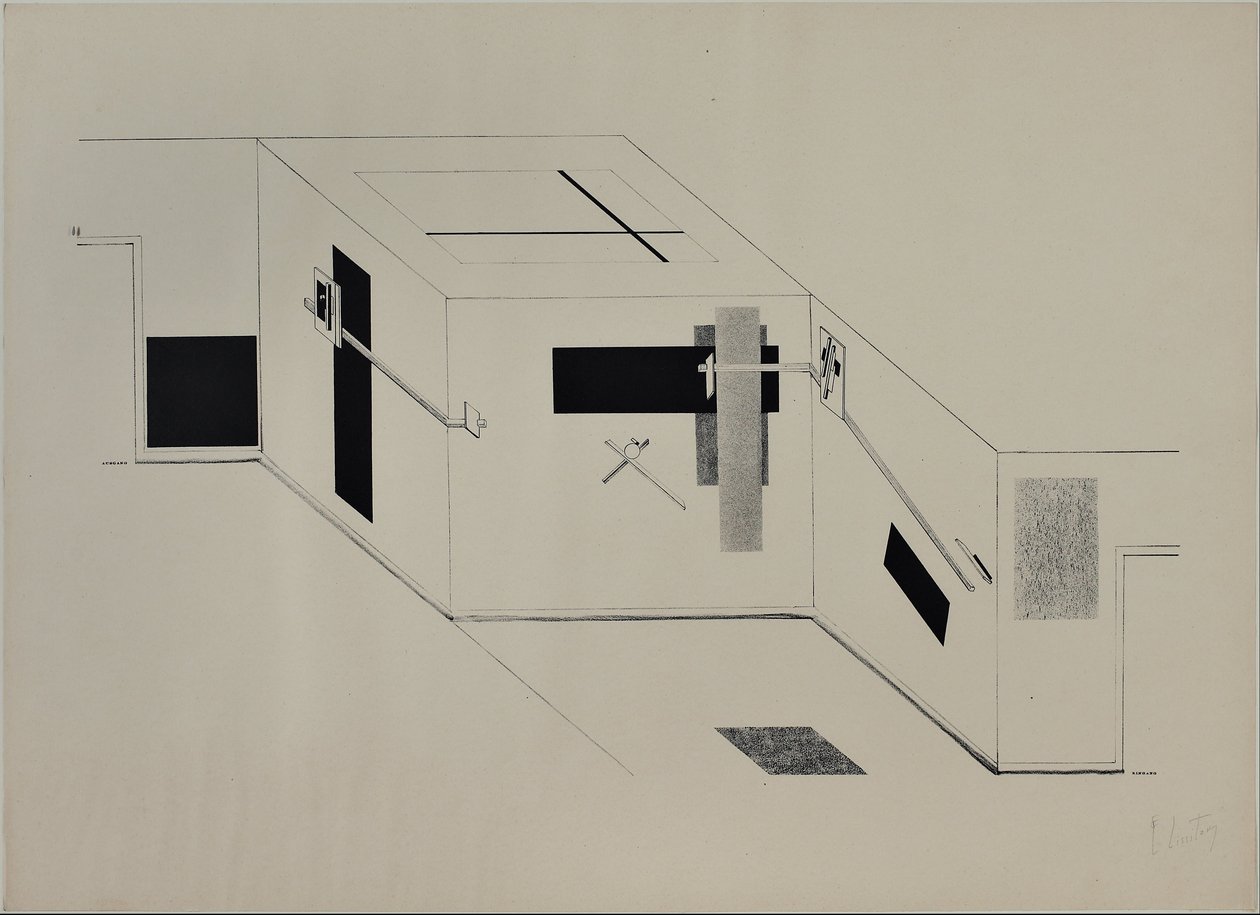Kestnermappe Proun, Rob. Levnis und Chapman GmbH Hannover -6 von Eliezer Markowich Lissitzky