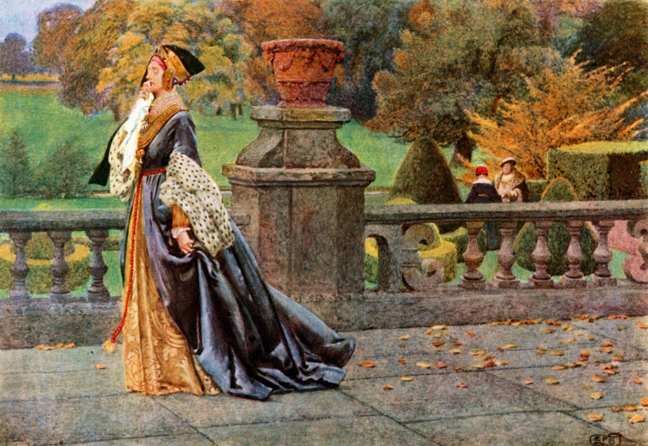 Königin Katharina. Shakespeare. König Heinrich VIII von Eleanor Fortescue-Brickdale