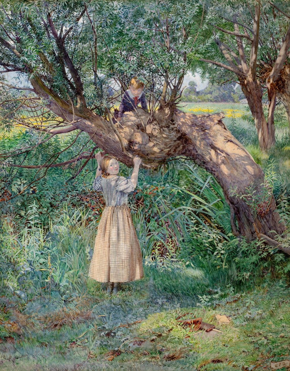 Die Schulschwänzer von Eleanor Fortescue-Brickdale