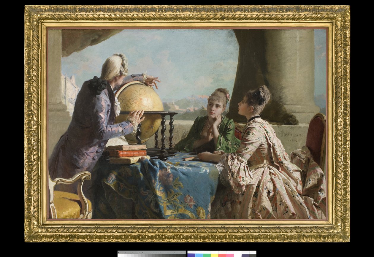 Die Geographiestunde von Eleuterio Pagliano