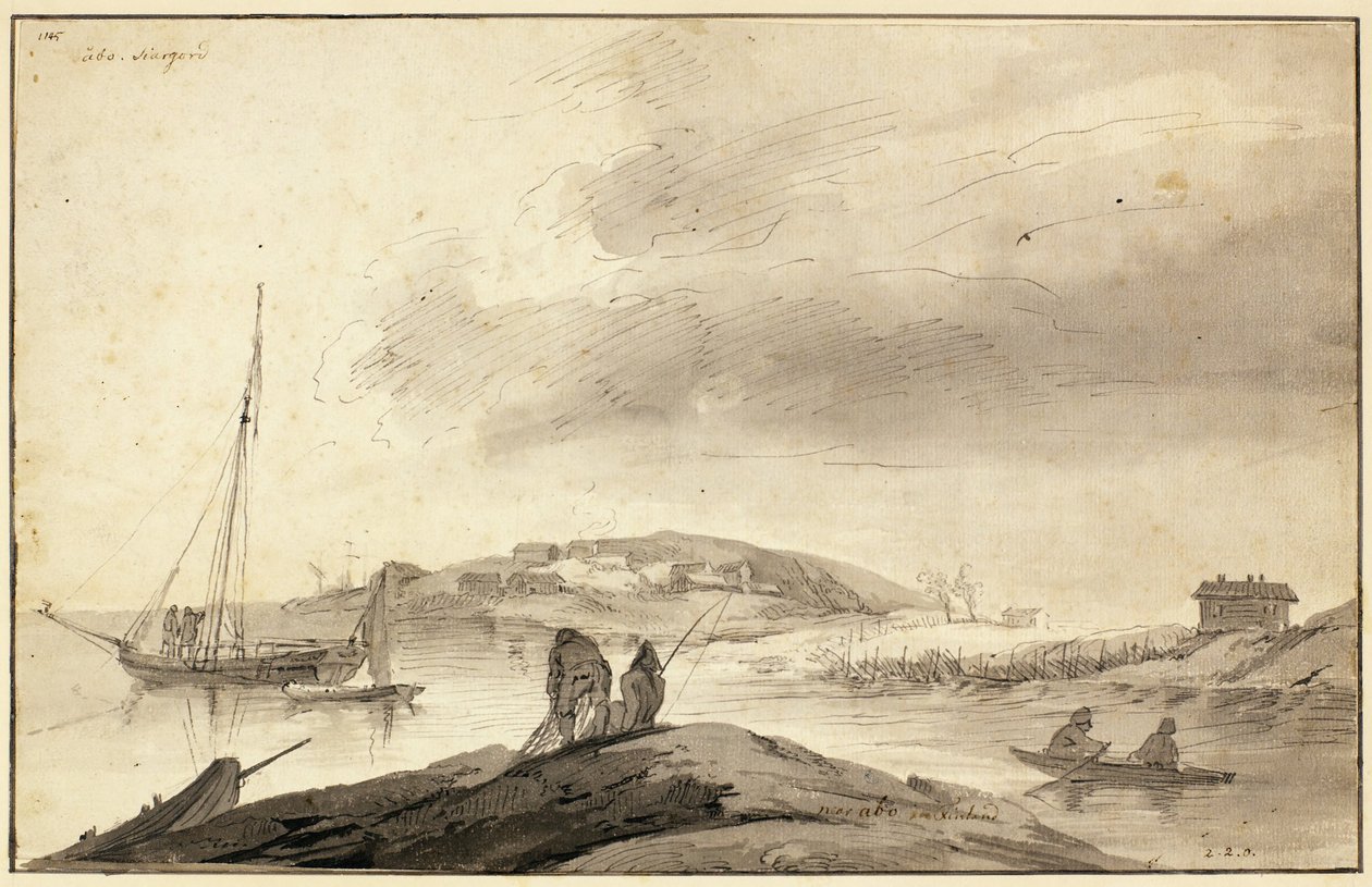 Åbo Schärengarten, nahe Åbo in Finnland von Elias Martin