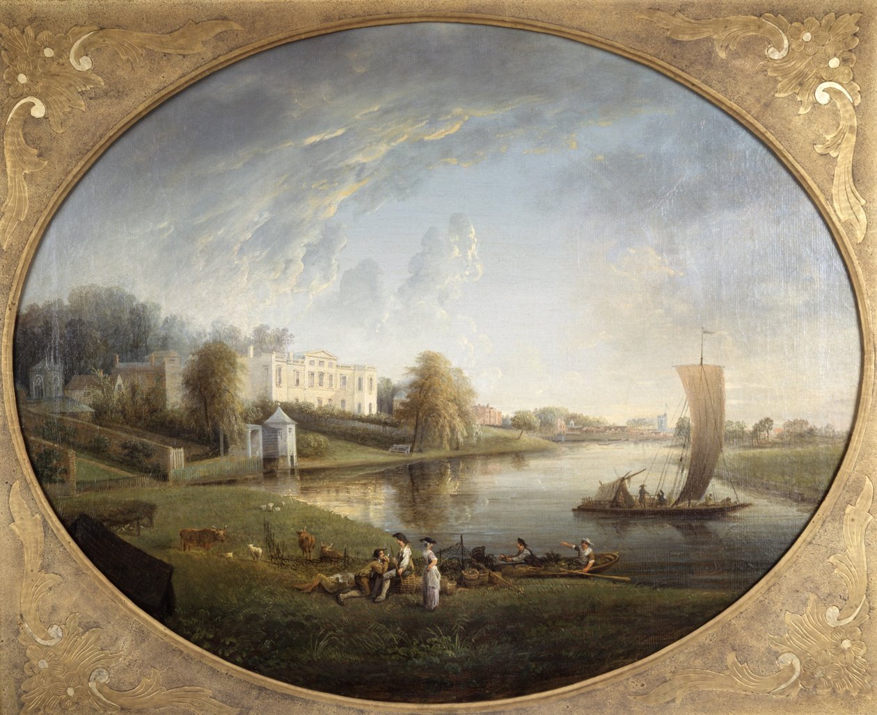 Pope House in Twickenham von Elias Martin