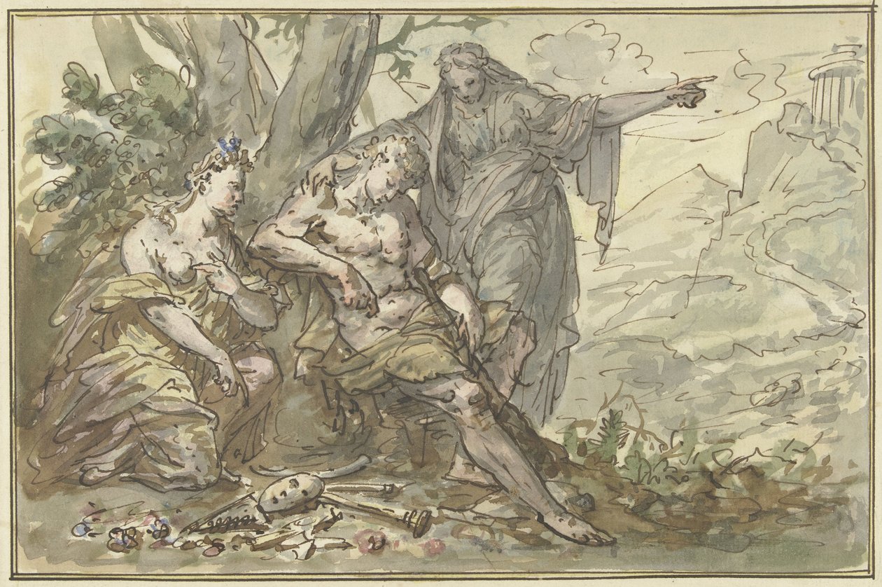 Herkules an der Weggabelung von Elias van Nijmegen