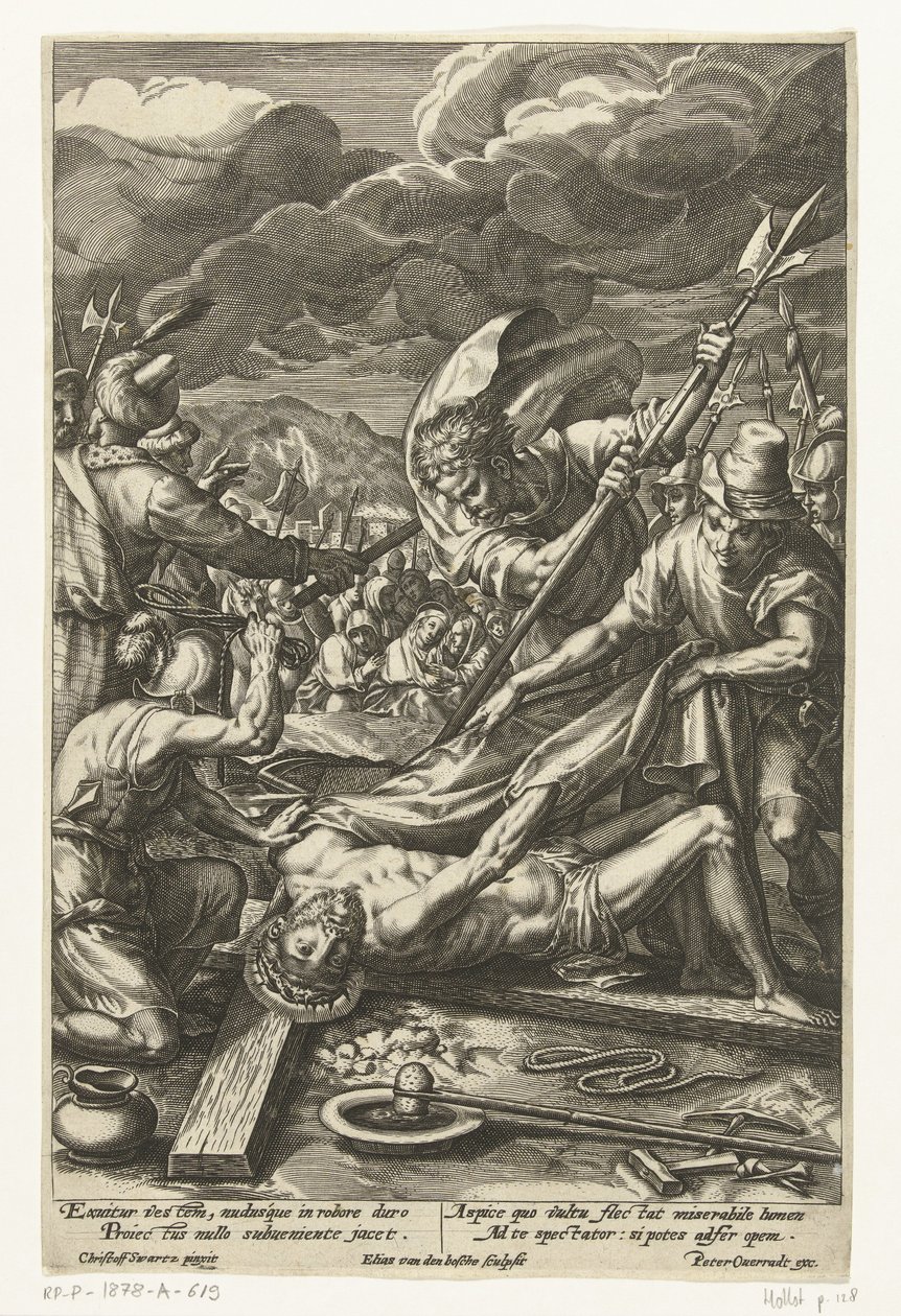 Christus entkleidet von Elias van den Bossche