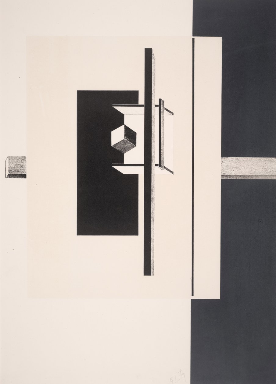 Ohne Titel von Eliezer Markowich Lissitzky