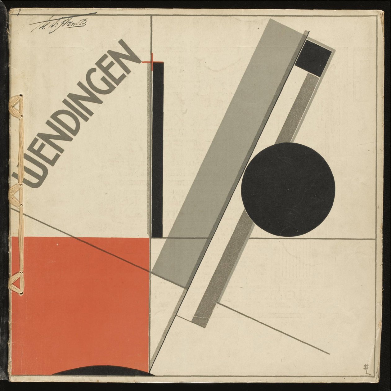 Wendingen Nr. 11 von Eliezer Markowich Lissitzky