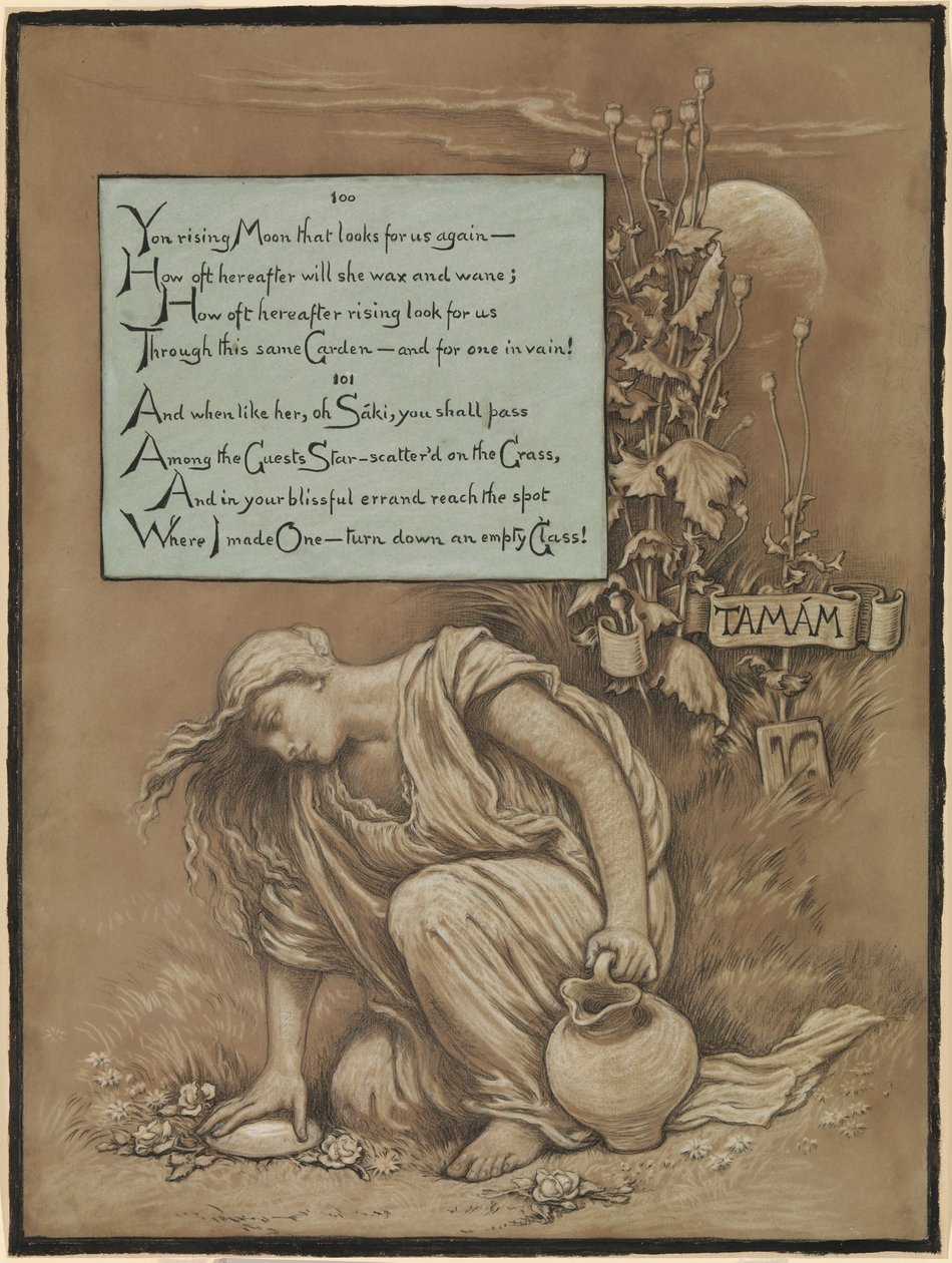 (Illustration für das Rubáiyát des Omar Khayyám) In memoriam von Elihu Vedder