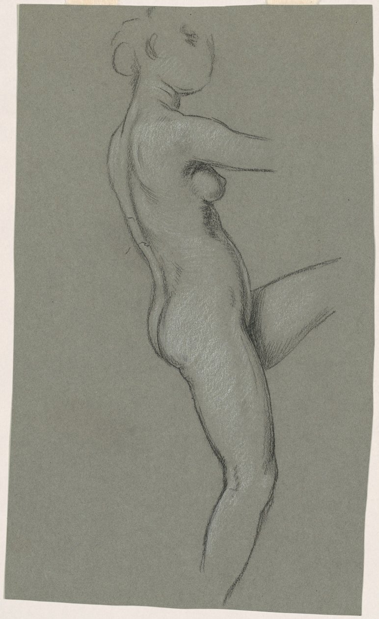 Studie für "Die Schicksale sammeln die Sterne" von Elihu Vedder
