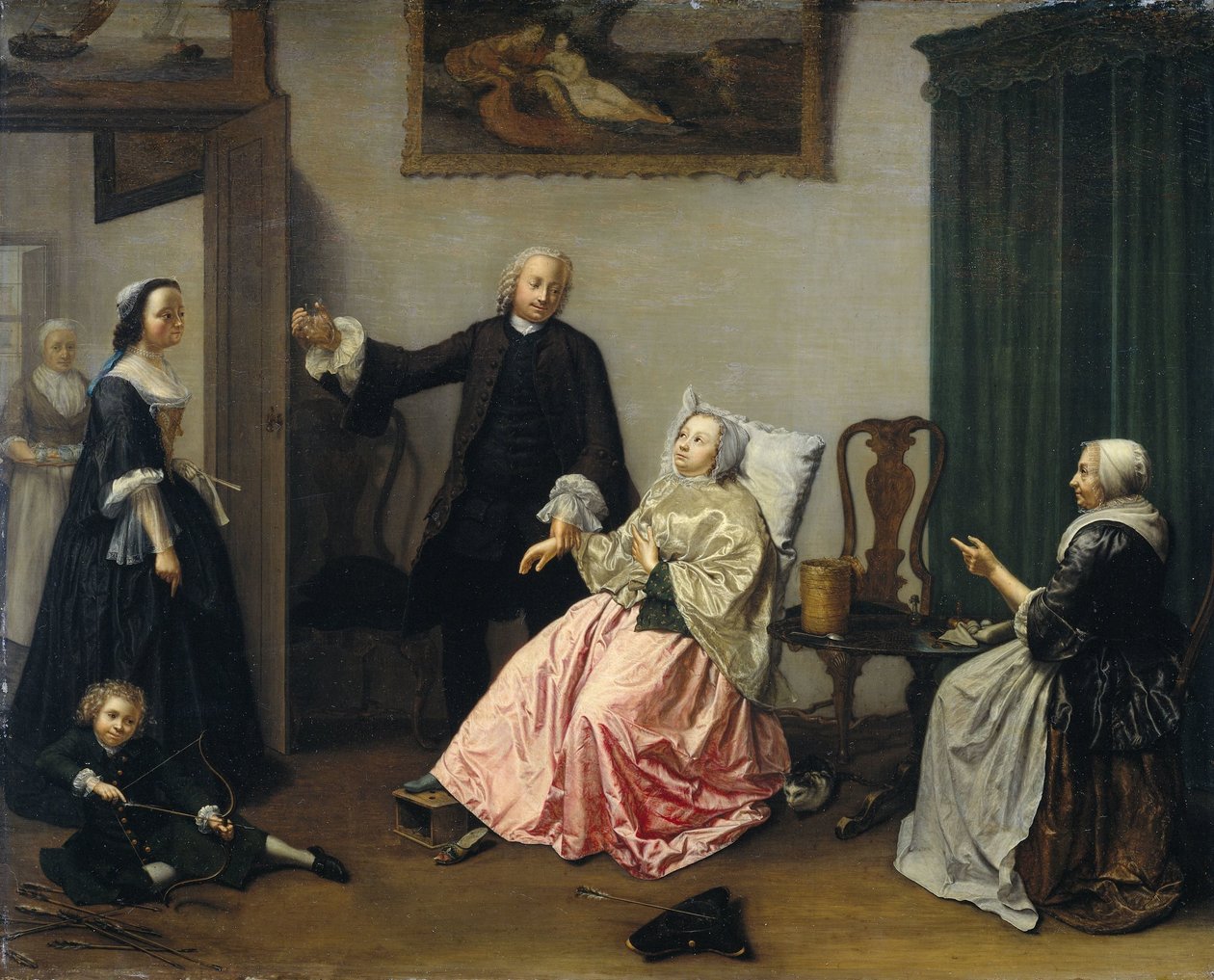 Arztbesuch von Elisabeth Geertruida Wassenbergh