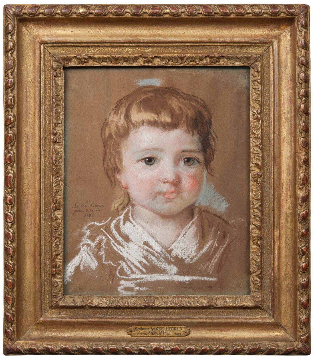 Jeanne Julie Louise Lebrun, die Tochter der Künstlerin, zwei Jahre alt von Elisabeth Louise Vigee-Lebrun