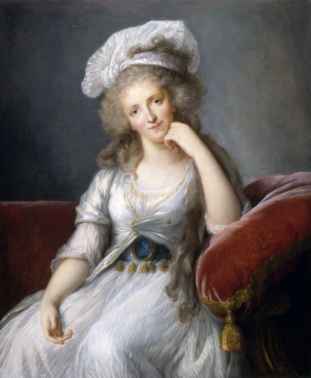 Louise Marie Adélaïde de Bourbon-Penthièvre, Herzogin von Orléans von Elisabeth Louise Vigee Lebrun