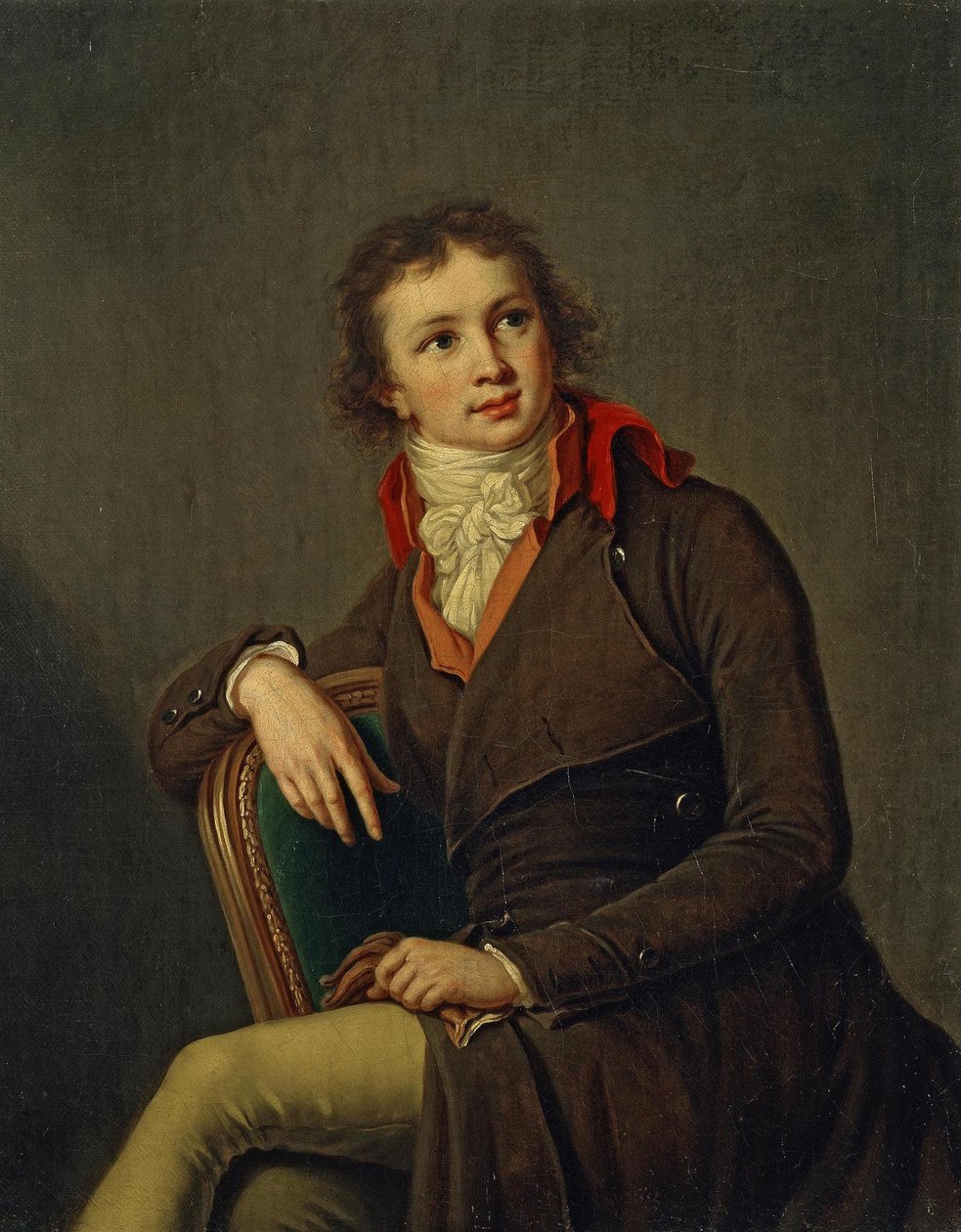 Porträt von Graf Pavel Alexandrovich Stroganov 1774-1817, 1790er von Elisabeth Louise Vigee Lebrun