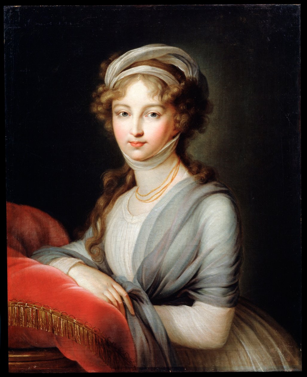 Porträt von Kaiserin Elisabeth Alexejewna, um 1795 von Elisabeth Louise Vigee Lebrun