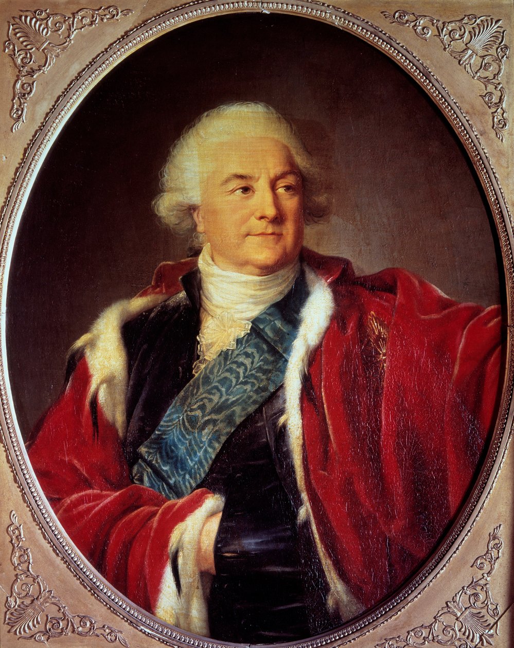 Porträt von Stanislaus August Poniatowski (1732-1798), König von Polen. Gemälde von Marie Elisabeth Louise Vigée Le Brun (1755-1842), 1797. Schlossmuseum Versailles von Elisabeth Louise Vigee Lebrun