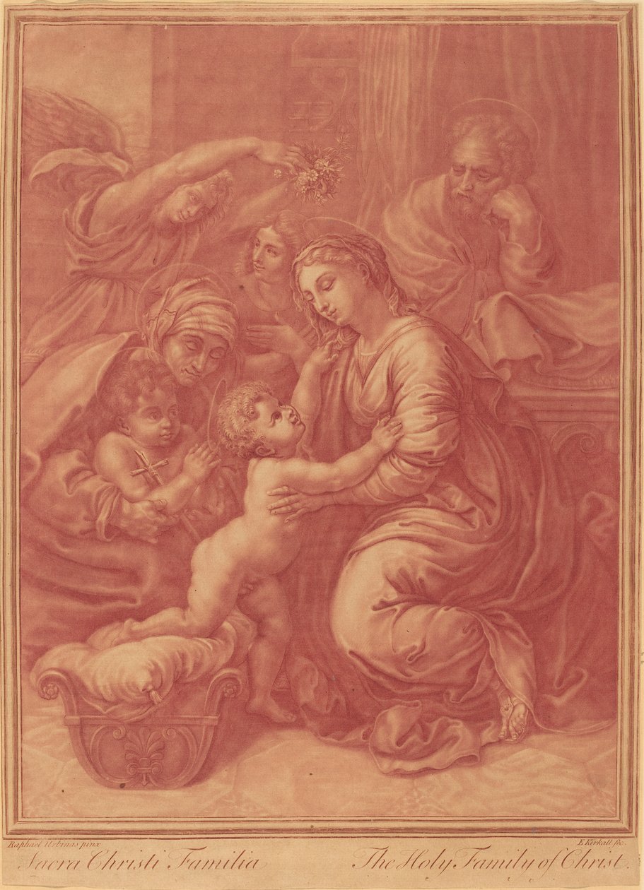 Die Heilige Familie Christi, frühes 18. Jahrhundert von Elisha Kirkall