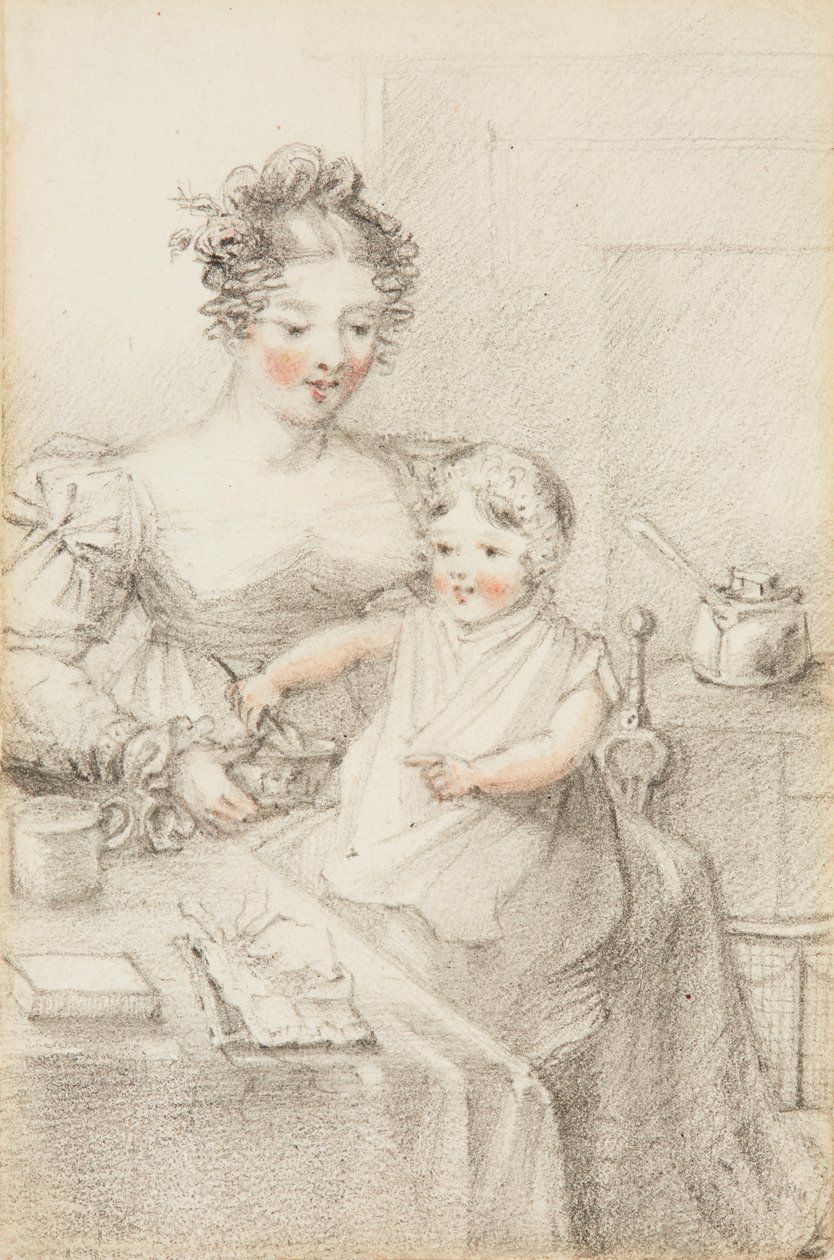 Königin Victoria als Kind von Elizabeth Keith née Lindsay Heathcote