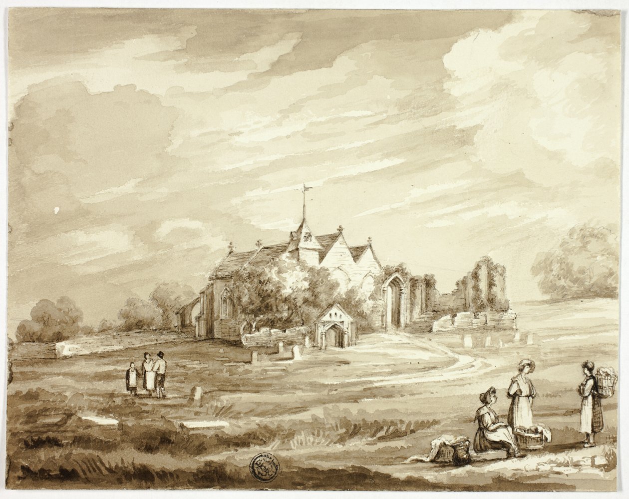 Winchelsea Kirche von Elizabeth Murray