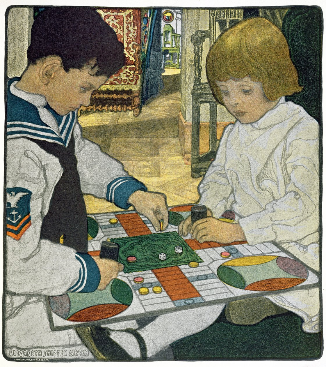 Ein regnerischer Nachmittag von Elizabeth Shippen Green